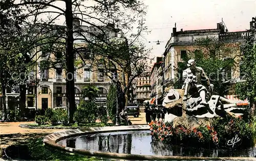 AK / Ansichtskarte Toulouse_Haute Garonne Square Roosevelt Statue Goudouli Toulouse Haute Garonne