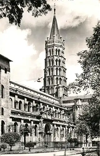 AK / Ansichtskarte Toulouse_Haute Garonne Basilique Saint Sernin Toulouse Haute Garonne