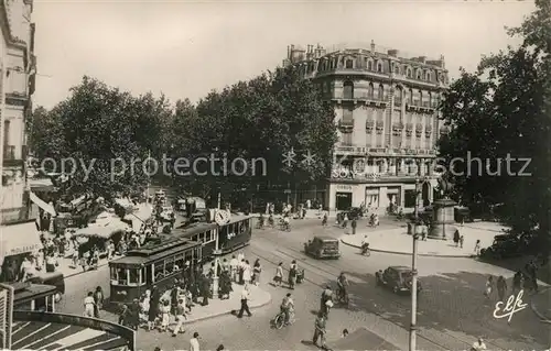 AK / Ansichtskarte Toulouse_Haute Garonne Carrefour Boulevard de Strasbourg et Place Jeanne d`Arc Toulouse Haute Garonne