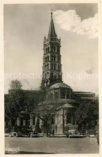 AK / Ansichtskarte Toulouse_Haute Garonne Eglise Saint Sernin Toulouse Haute Garonne