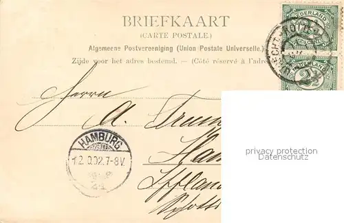 AK / Ansichtskarte Rotterdam Postkantoor Hafen Schiffe Rotterdam