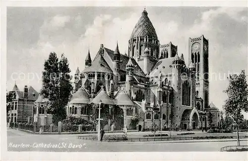 AK / Ansichtskarte Haarlem Cathedraal St Bavo Haarlem