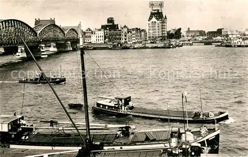 AK / Ansichtskarte Rotterdam Maasgezicht met Witte Huis Rotterdam