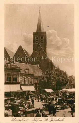 AK / Ansichtskarte Amersfoort Hof en St Joriskerk Amersfoort
