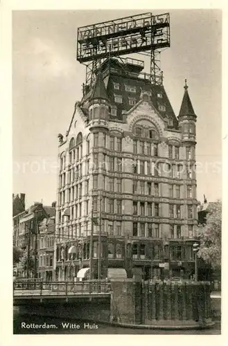 AK / Ansichtskarte Rotterdam Witte Huis Rotterdam