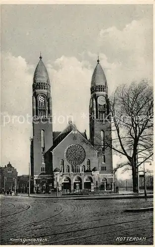 AK / Ansichtskarte Rotterdam Koninginnekerk Rotterdam
