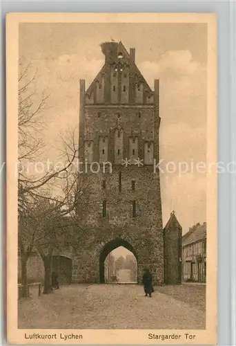AK / Ansichtskarte Lychen Stargarder Tor Lychen