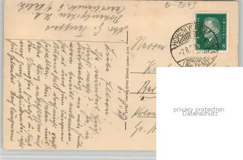 AK / Ansichtskarte Lychen Fliegeraufnahme Lychen