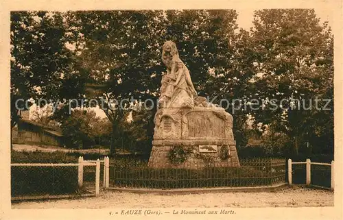 AK / Ansichtskarte Eauze Le Monument aux Morts Eauze