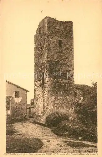 AK / Ansichtskarte Monbert_Gers Tour carr 