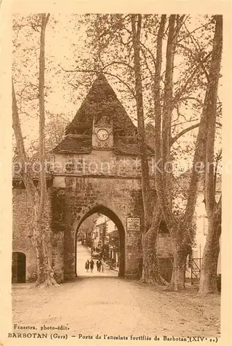 AK / Ansichtskarte Barbotan_les_Bains Porte 