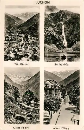 AK / Ansichtskarte Luchon_Haute Garonne Cirque du Lys All?e d`Etigny Lac d`Oo Luchon Haute Garonne
