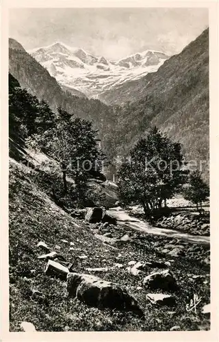 AK / Ansichtskarte Luchon_Haute Garonne Cirque du Lys Pic et Glaciers de Crabioules Luchon Haute Garonne