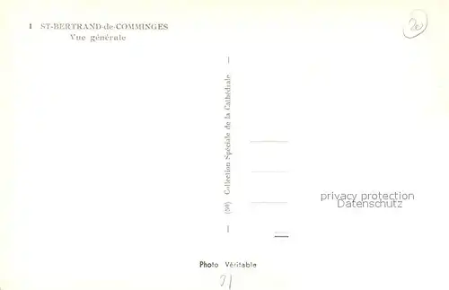 AK / Ansichtskarte Saint Bertrand de Comminges Vue generale Saint Bertrand de Comminges