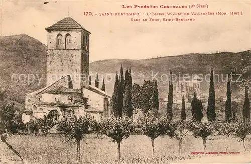 AK / Ansichtskarte Saint Bertrand de Comminges Eglise St Just Saint Bertrand de Comminges