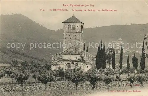 AK / Ansichtskarte Saint Bertrand de Comminges Eglise de St. Just Saint Bertrand de Comminges