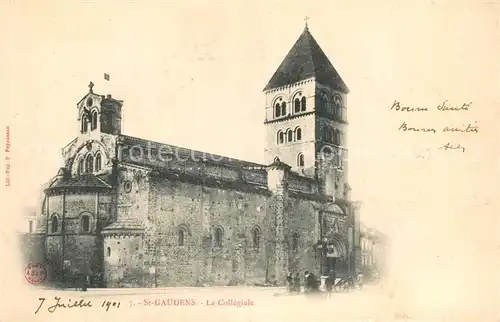 AK / Ansichtskarte Saint Gaudens La Collegiale Saint Gaudens