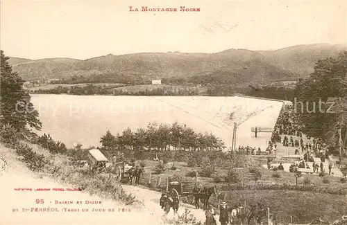 AK / Ansichtskarte La_Montagne_Noire Bassin et Digue 