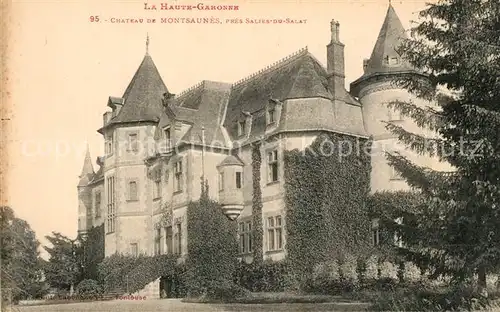 AK / Ansichtskarte Montsaunes Chateau pr?s Salies du Salat Montsaunes