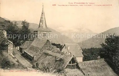 AK / Ansichtskarte Luchon_Haute Garonne Villgage de Garin Eglise Luchon Haute Garonne