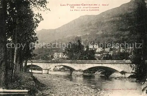 AK / Ansichtskarte Fos_Haute Garonne Pont sur la Garonne Fos_Haute Garonne