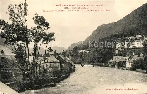 AK / Ansichtskarte Fos_Haute Garonne Rive de la Garonne Fos_Haute Garonne