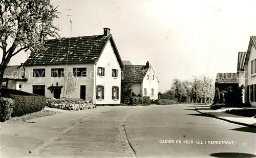 AK / Ansichtskarte Cadier_en_Keer Kerkstraat 