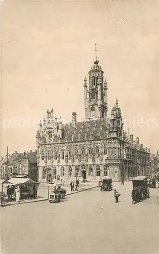 AK / Ansichtskarte Middelburg_Zeeland Stadhuis Rathaus Middelburg_Zeeland