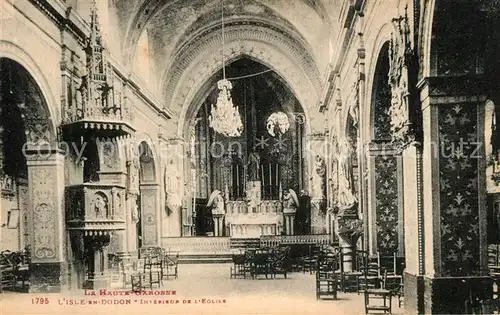 AK / Ansichtskarte Isle_en_Dodon Eglise 