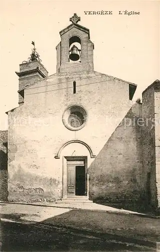 AK / Ansichtskarte Vergeze Eglise Vergeze