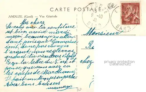 AK / Ansichtskarte Anduze  Anduze