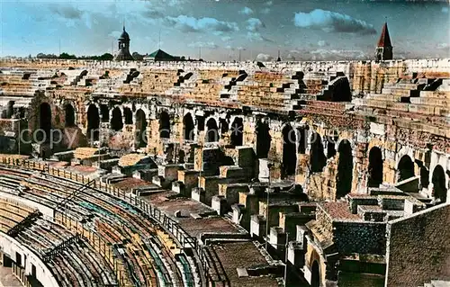 AK / Ansichtskarte Nimes Les Arenes  Nimes