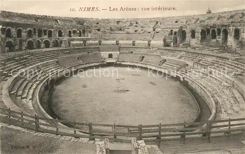 AK / Ansichtskarte Nimes Les Ar?nes Nimes