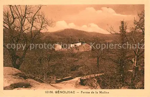 AK / Ansichtskarte Genolhac Ferme de la Moline Genolhac