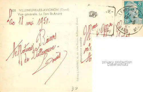 AK / Ansichtskarte Villeneuve les Avignon Fort St. Andr Villeneuve les Avignon