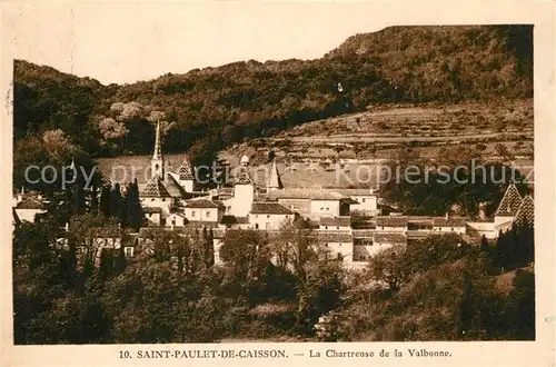 AK / Ansichtskarte Saint Paulet de Caisson La Chartreuse de la Valbonne Saint Paulet de Caisson