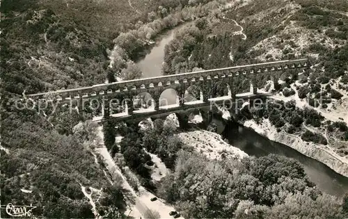 AK / Ansichtskarte Pont du Gard Fliegeraufnahme Pont Pont du Gard