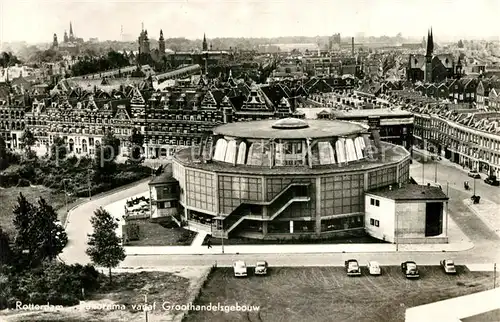 AK / Ansichtskarte Rotterdam Panorama vanaf Groothandelsgebouw Rotterdam