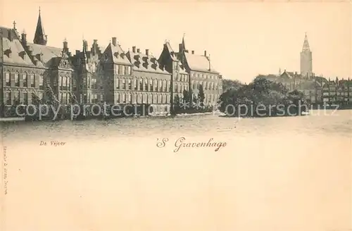 AK / Ansichtskarte s Gravenhage De Vijver s Gravenhage