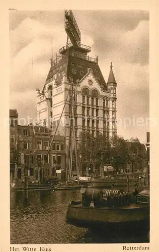 AK / Ansichtskarte Rotterdam Witte Huis Rotterdam