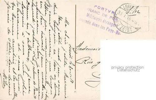 AK / Ansichtskarte Rotterdam Vier Leeuwenbrug Witte Huis Rotterdam