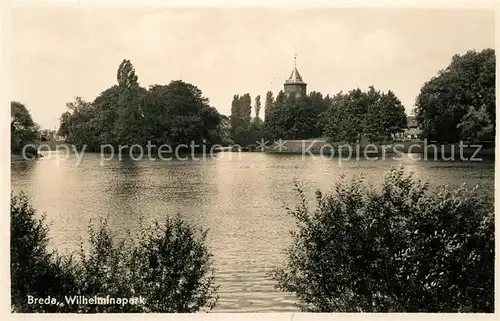 AK / Ansichtskarte Breda_Noord Brabant Wilhelminapark Breda Noord Brabant