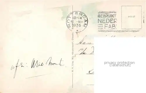 AK / Ansichtskarte Rotterdam Witte Huis Rotterdam