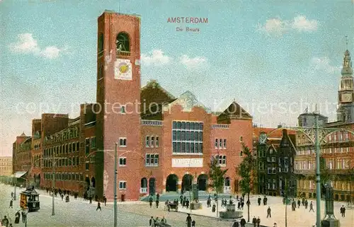 AK / Ansichtskarte Amsterdam_Niederlande De Beurs Boerse Amsterdam_Niederlande