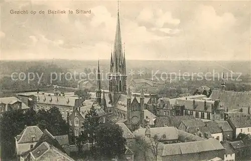 AK / Ansichtskarte Sittard_Netherlands Gezicht op de Baziliek Sittard_Netherlands