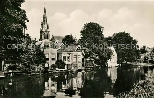 AK / Ansichtskarte Breukelen Vechtgezicht Kerk Breukelen