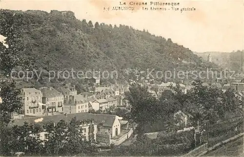 AK / Ansichtskarte Aubusson_Creuse Les Abattoirs Panorama Aubusson Creuse