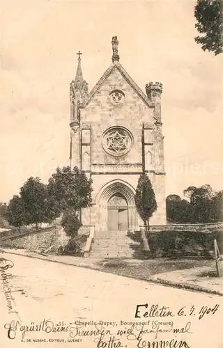 AK / Ansichtskarte Bourganeuf Chapelle Dupuy Bourganeuf