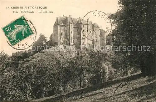 AK / Ansichtskarte Boussac_Creuse Chateau Boussac Creuse