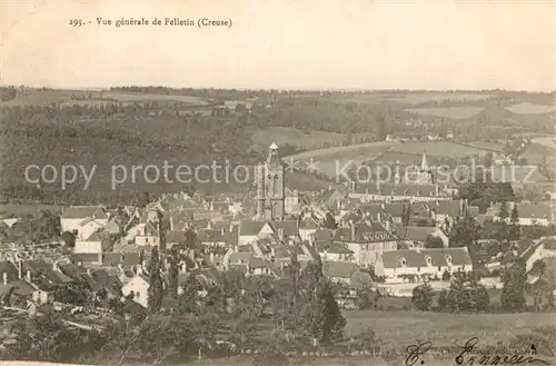 AK / Ansichtskarte Felletin Panorama  Felletin